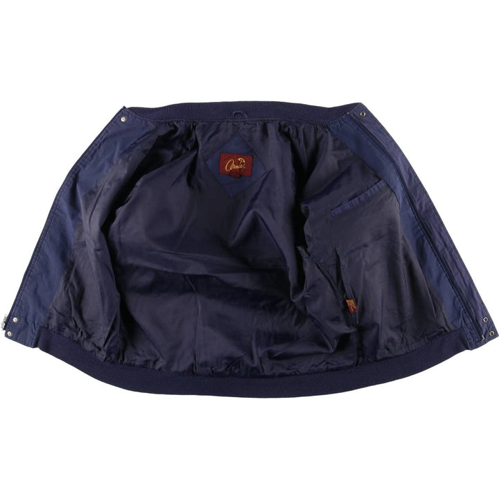 Ornie Derby Jacket, Cup Shoulder Jacket, Men's Size M polyester navy blue type Vintage Second Hand