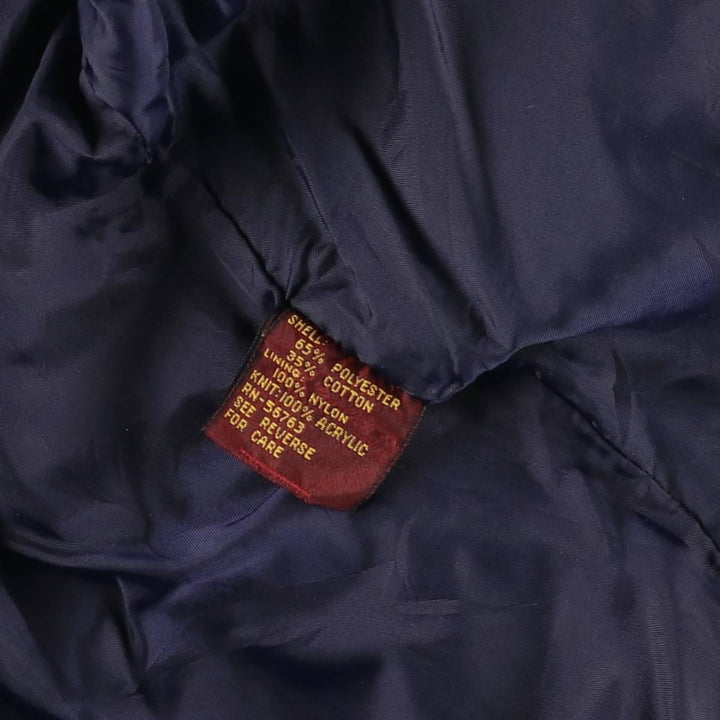 Ornie Derby Jacket, Cup Shoulder Jacket, Men's Size M polyester navy blue type Vintage Second Hand