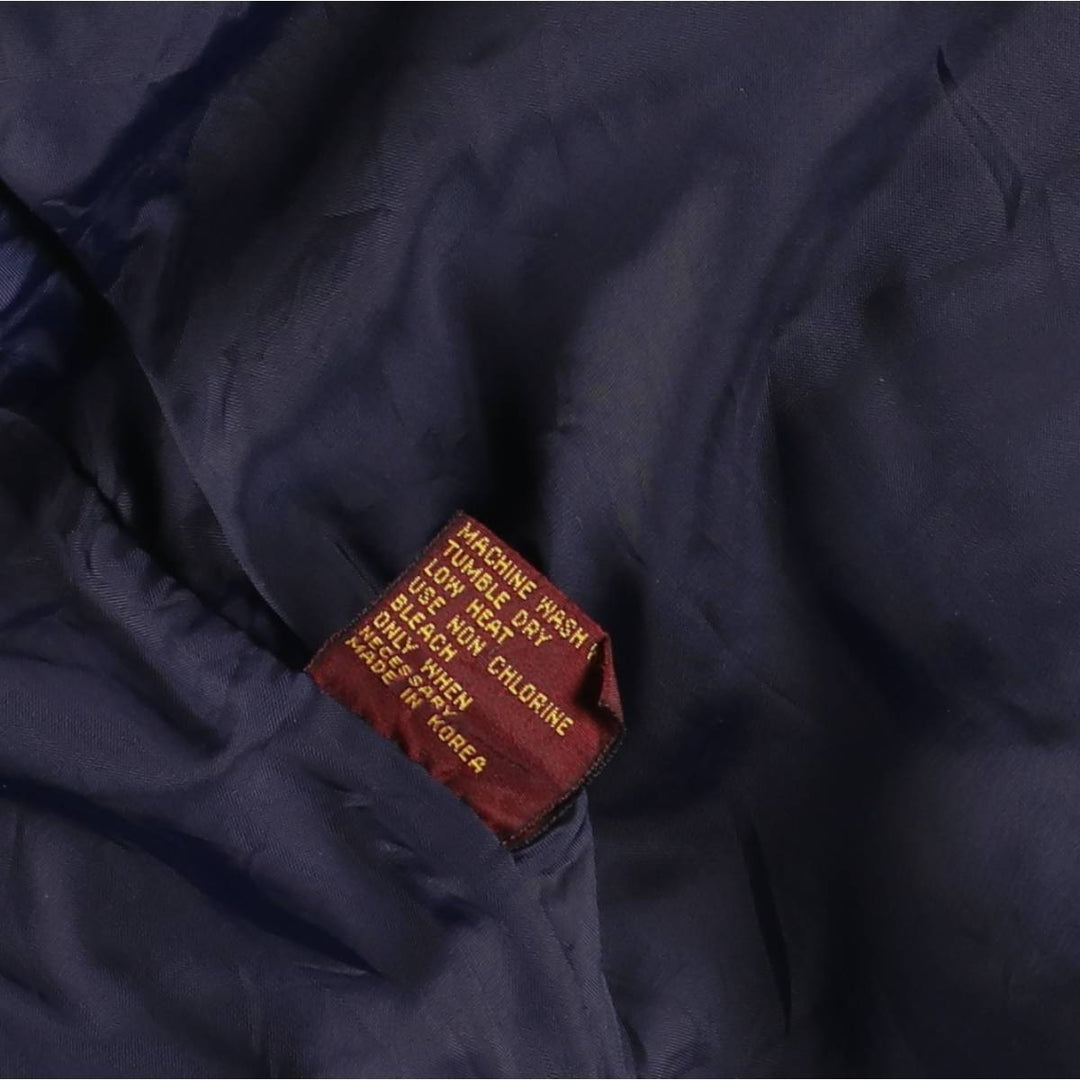 Ornie Derby Jacket, Cup Shoulder Jacket, Men's Size M polyester navy blue type Vintage Second Hand
