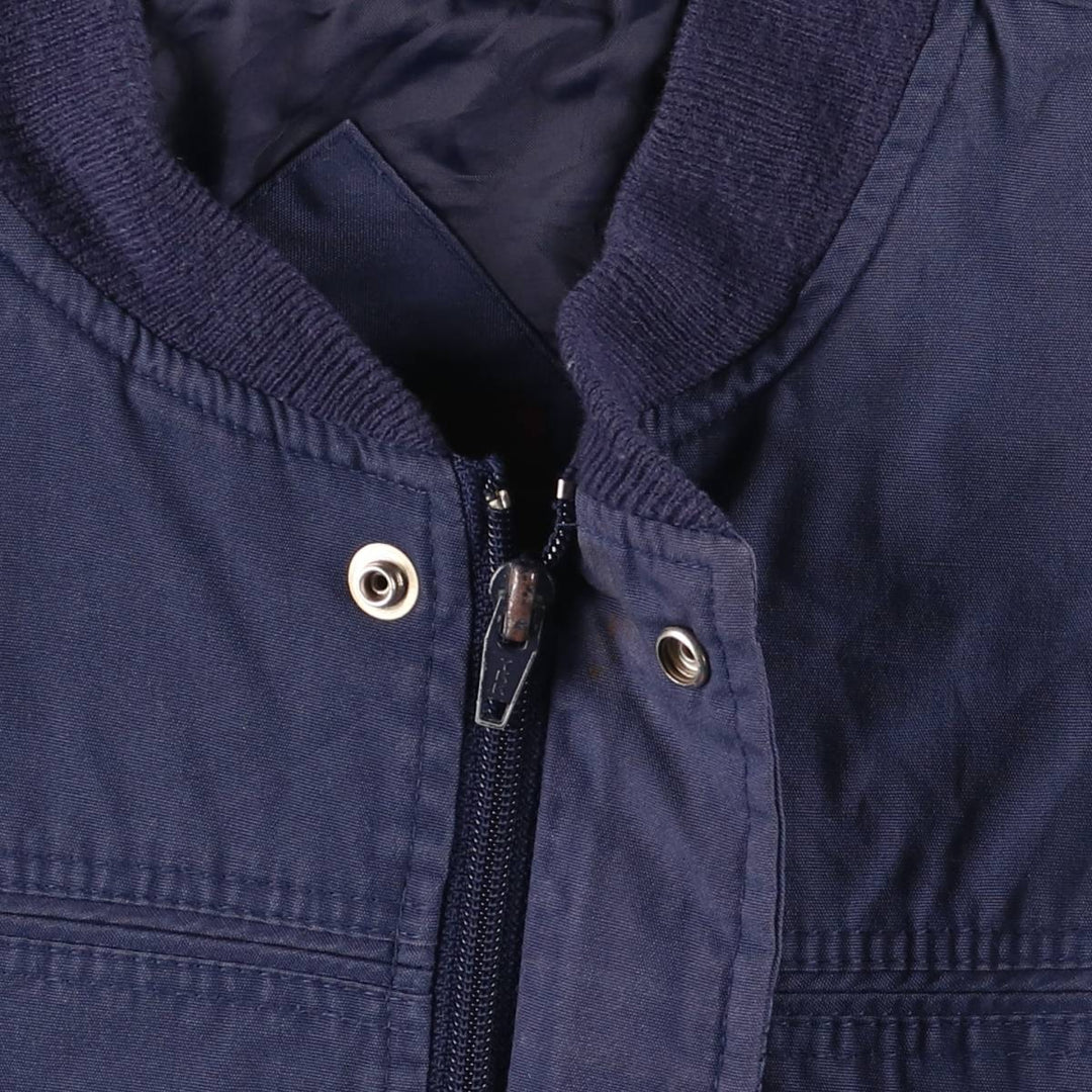 Ornie Derby Jacket, Cup Shoulder Jacket, Men's Size M polyester navy blue type Vintage Second Hand