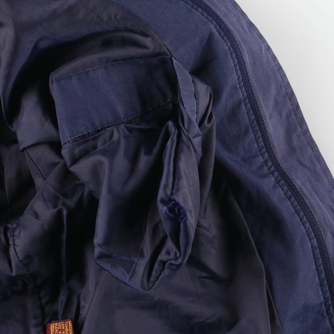 Ornie Derby Jacket, Cup Shoulder Jacket, Men's Size M polyester navy blue type Vintage Second Hand