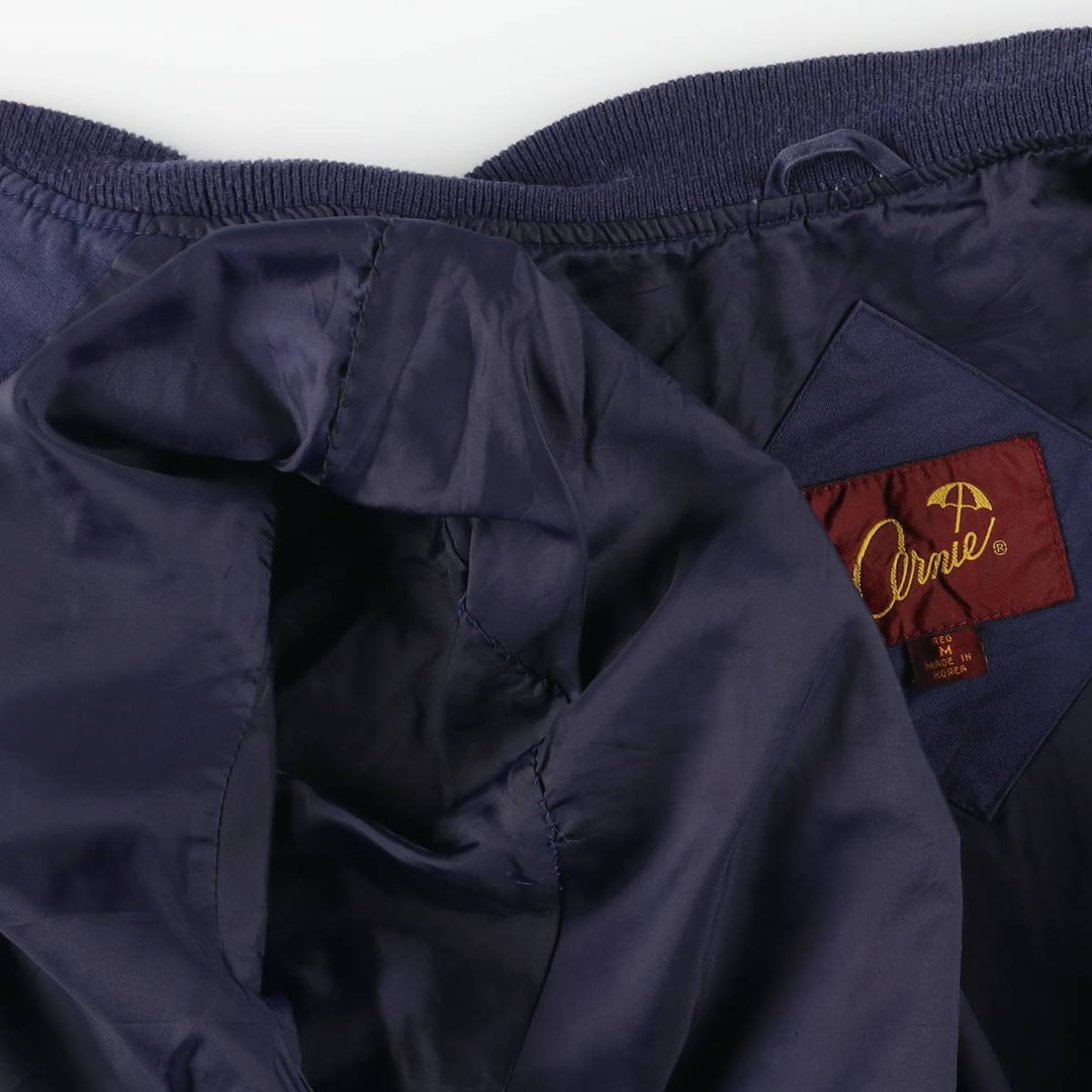 Ornie Derby Jacket, Cup Shoulder Jacket, Men's Size M polyester navy blue type Vintage Second Hand