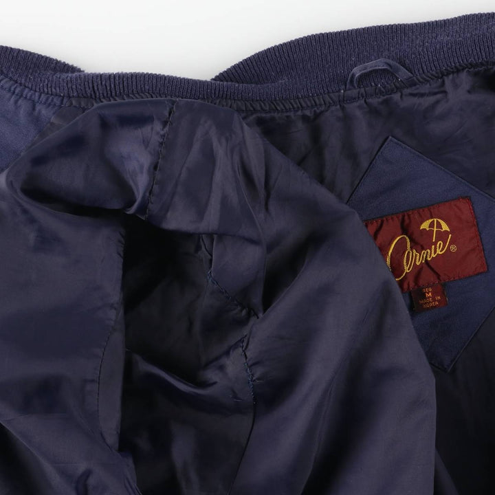 Ornie Derby Jacket, Cup Shoulder Jacket, Men's Size M polyester navy blue type Vintage Second Hand