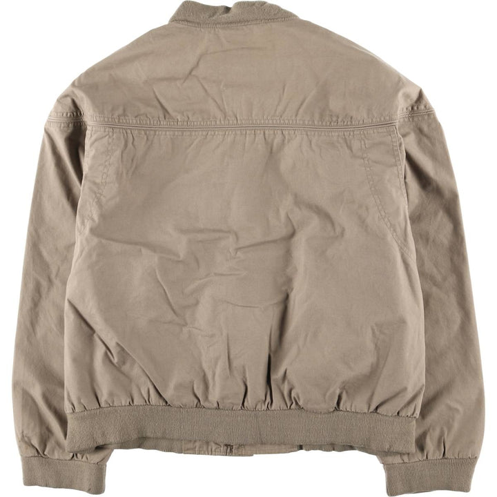 90'S Catalina La Paz Derby Jacket, Cup Shoulder, Men's Size L, Vintage cotton Khaki type brown Vintage Second Hand