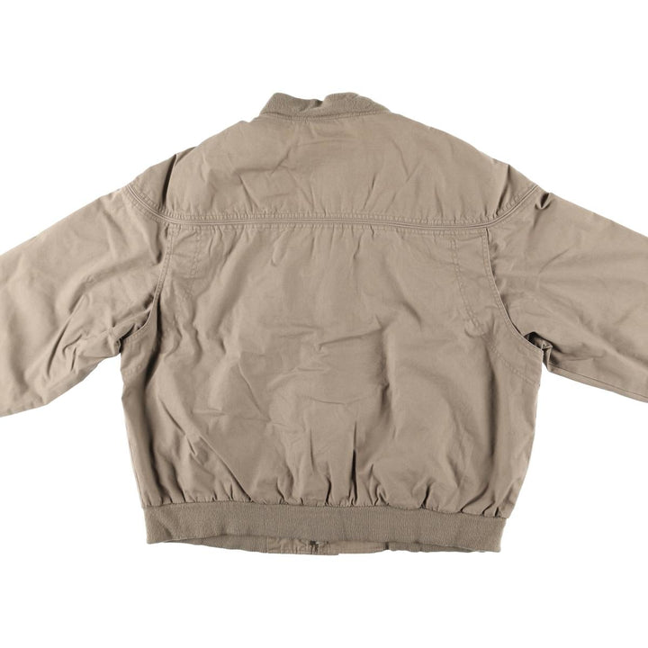 90'S Catalina La Paz Derby Jacket, Cup Shoulder, Men's Size L, Vintage cotton Khaki type brown Vintage Second Hand
