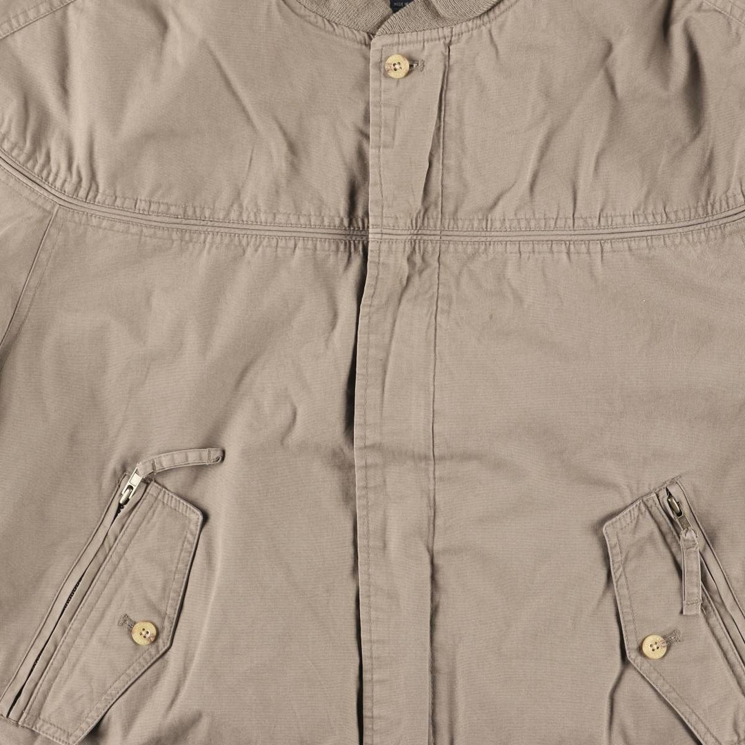 90'S Catalina La Paz Derby Jacket, Cup Shoulder, Men's Size L, Vintage cotton Khaki type brown Vintage Second Hand