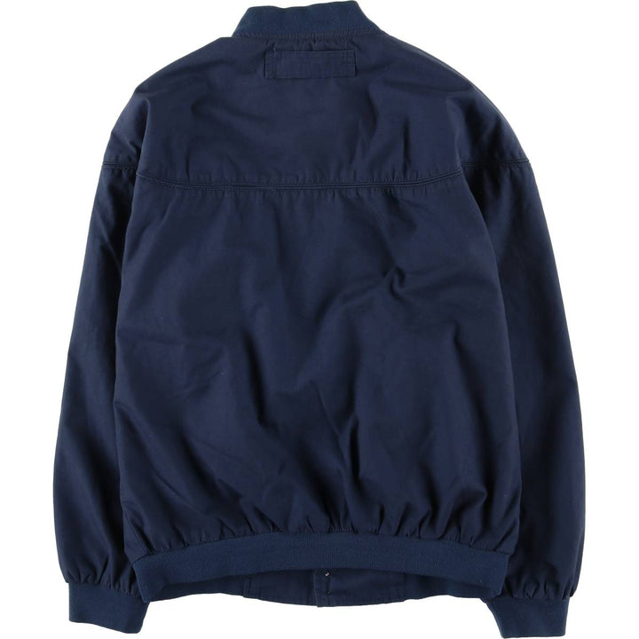 90s-00'S HABAND Derby Jacket, Cup Shoulder, Men's, Size L, Vintage polyester navy blue type Vintage Second Hand