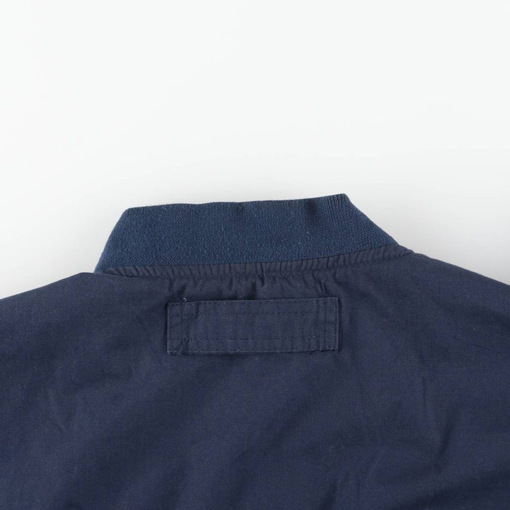 90s-00'S HABAND Derby Jacket, Cup Shoulder, Men's, Size L, Vintage polyester navy blue type Vintage Second Hand