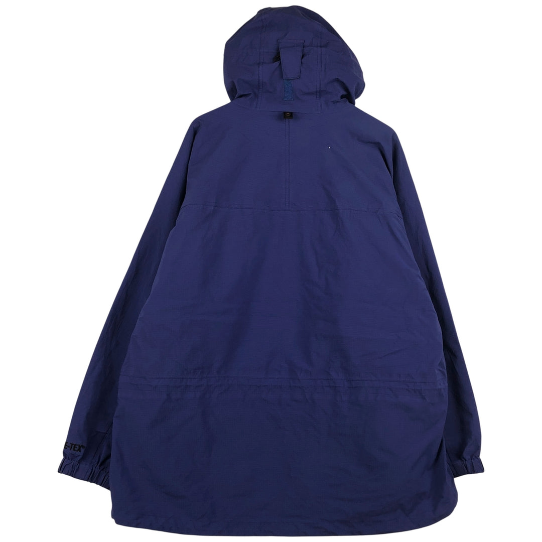 90s-00'S LL Bean All Conditions Gore-Tex Ripstop Mountain Parka, Men's XL Nylon Navy blue Vintage Second Hand