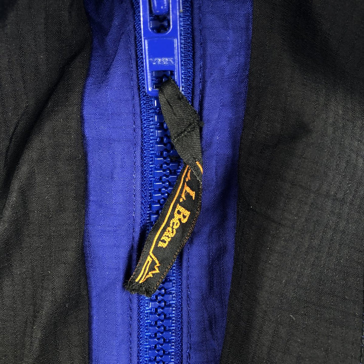 90s-00'S LL Bean All Conditions Gore-Tex Ripstop Mountain Parka, Men's XL Nylon Navy blue Vintage Second Hand