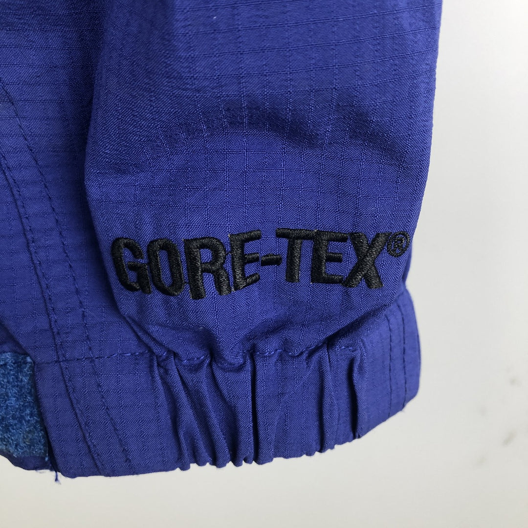 90s-00'S LL Bean All Conditions Gore-Tex Ripstop Mountain Parka, Men's XL Nylon Navy blue Vintage Second Hand