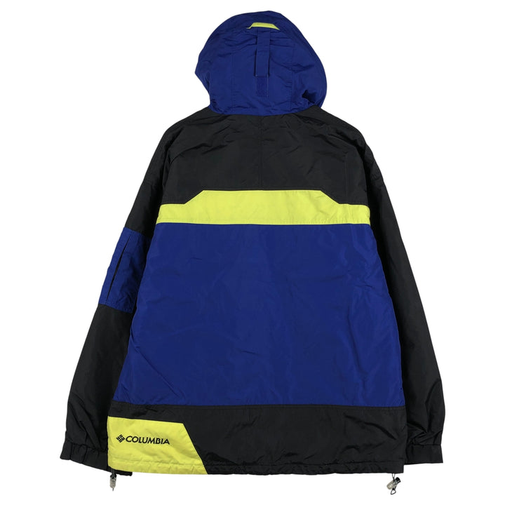 90s-00'S Vintage Columbia Padded Anorak Parka Puffer Jacket, Men's Size XL unclear blue type Vintage Second Hand