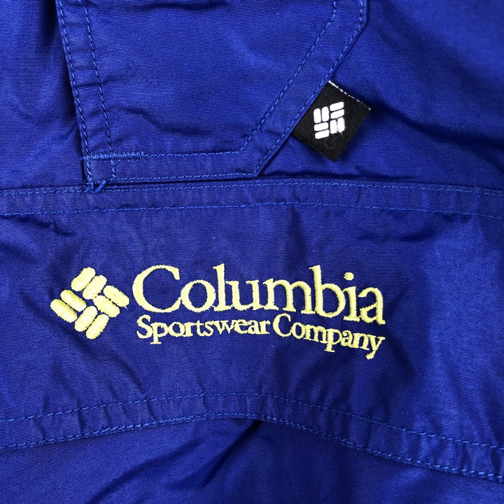 90s-00'S Vintage Columbia Padded Anorak Parka Puffer Jacket, Men's Size XL unclear blue type Vintage Second Hand
