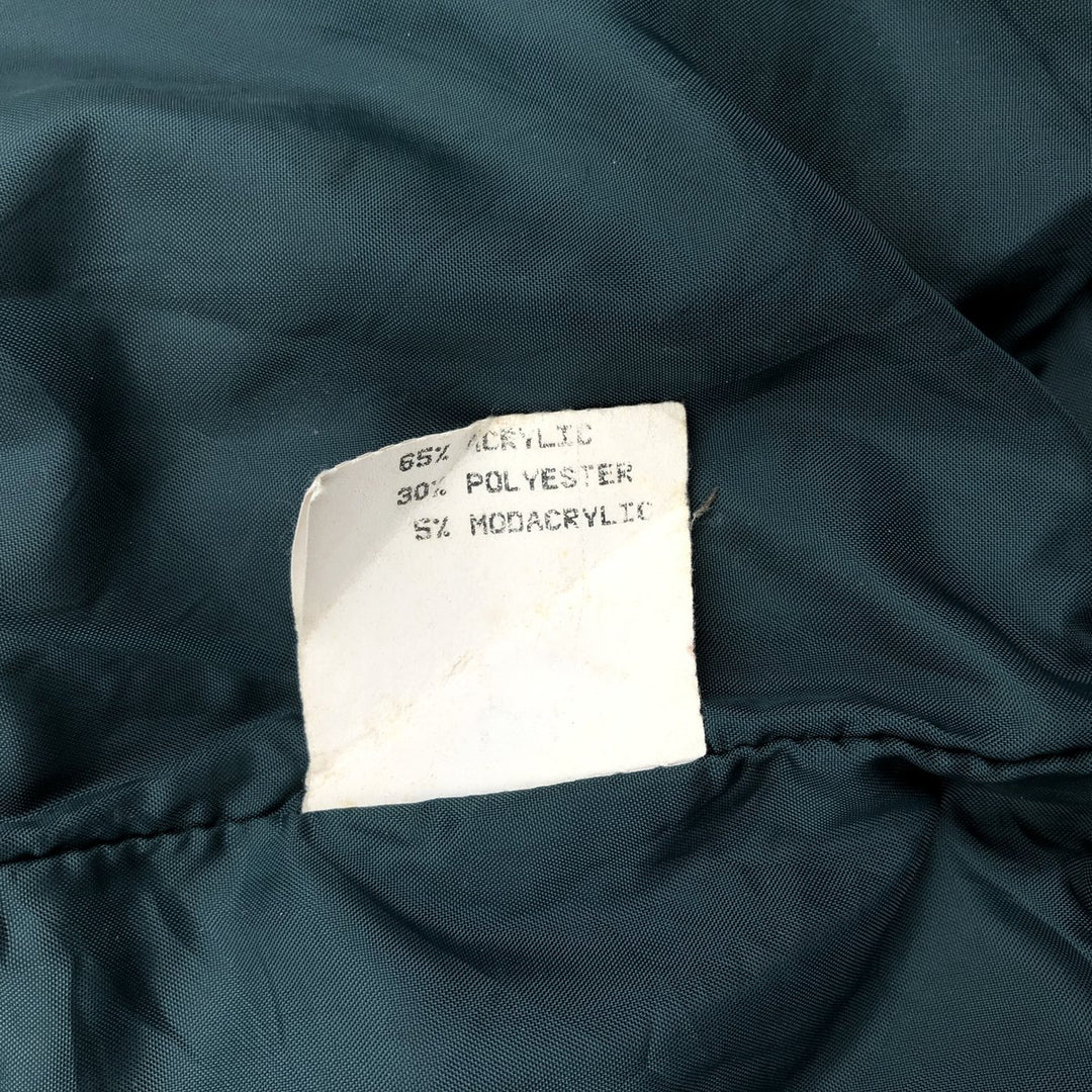 Vintage 80s-90'S Columbia LLBean fleece jacket, made in the USA, size L, women's acrylic Charcoal Vintage Second Hand