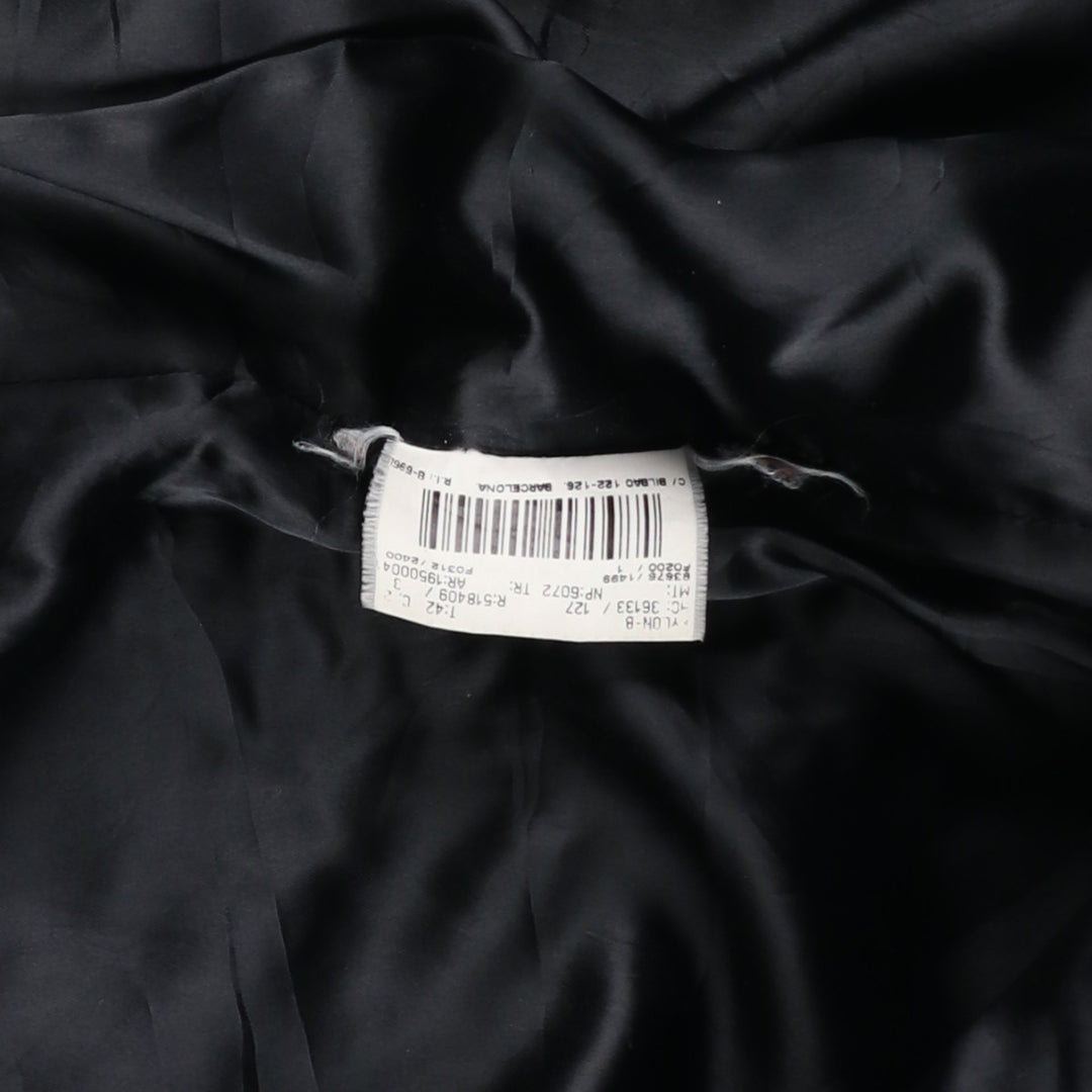 Burberry's padded puffer jacket, women's size L polyamide black type Vintage Second Hand