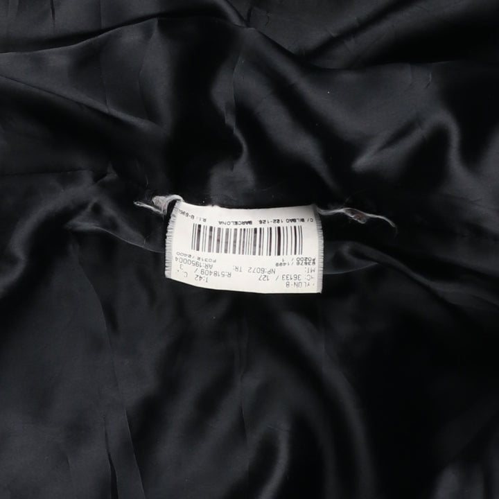 Burberry's padded puffer jacket, women's size L polyamide black type Vintage Second Hand