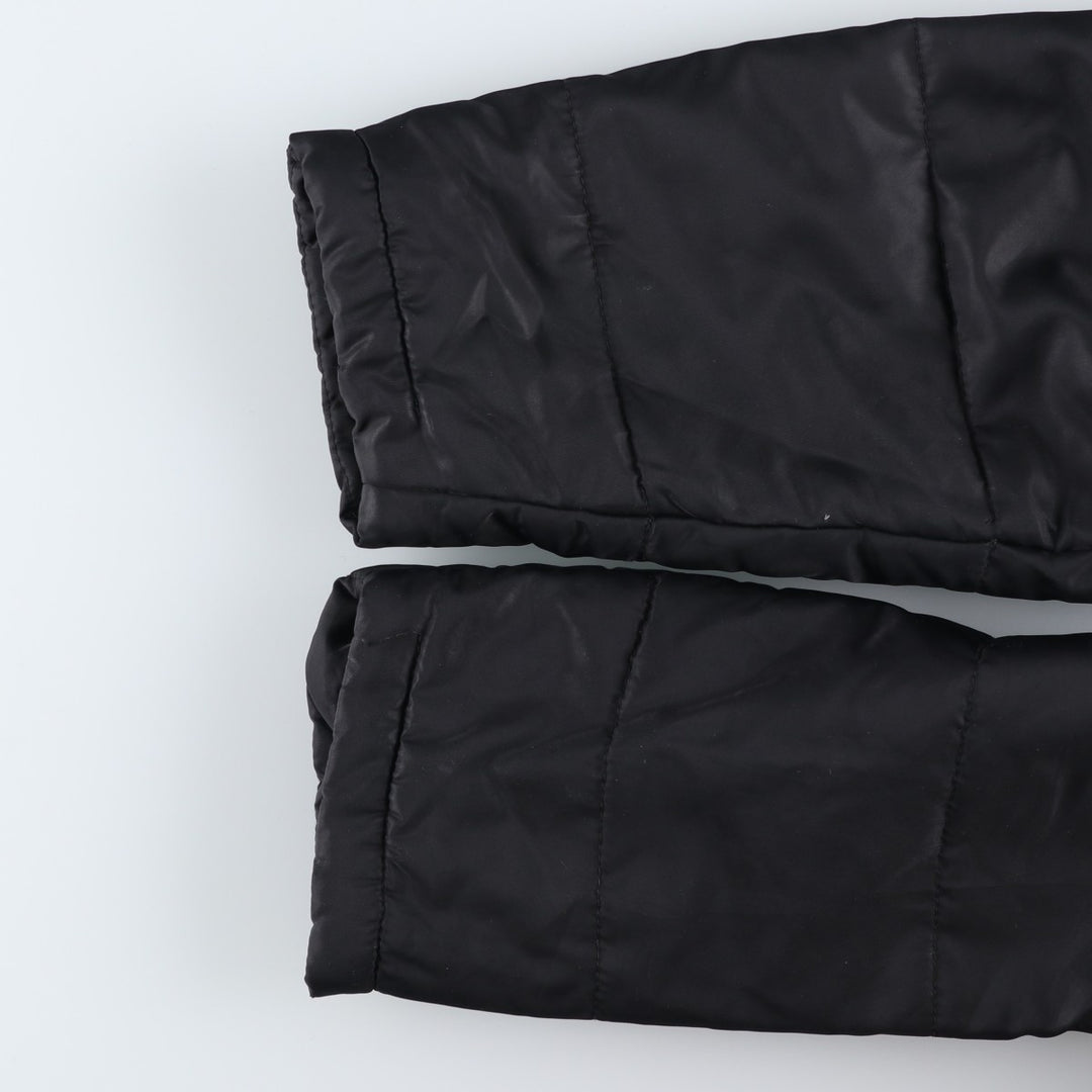 Burberry's padded puffer jacket, women's size L polyamide black type Vintage Second Hand