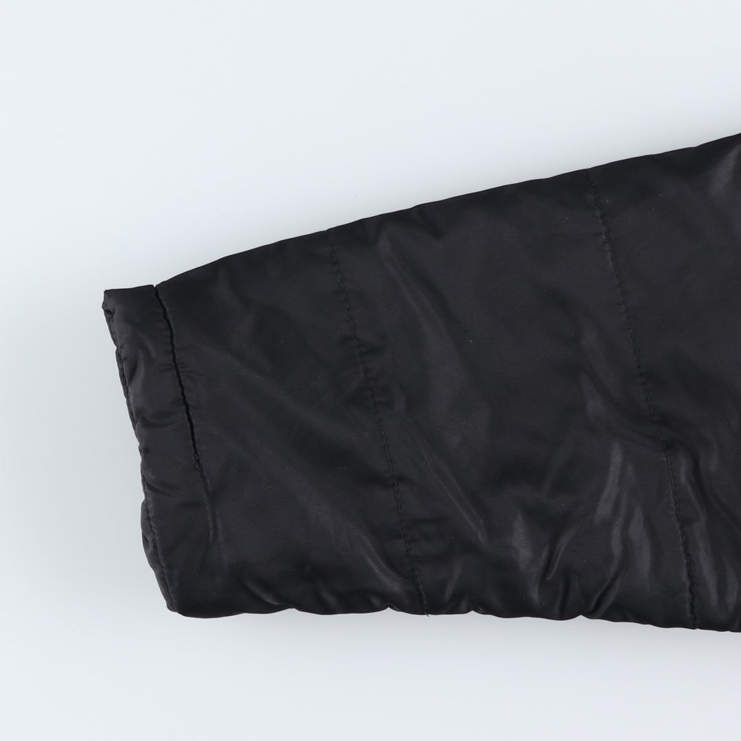 Burberry's padded puffer jacket, women's size L polyamide black type Vintage Second Hand