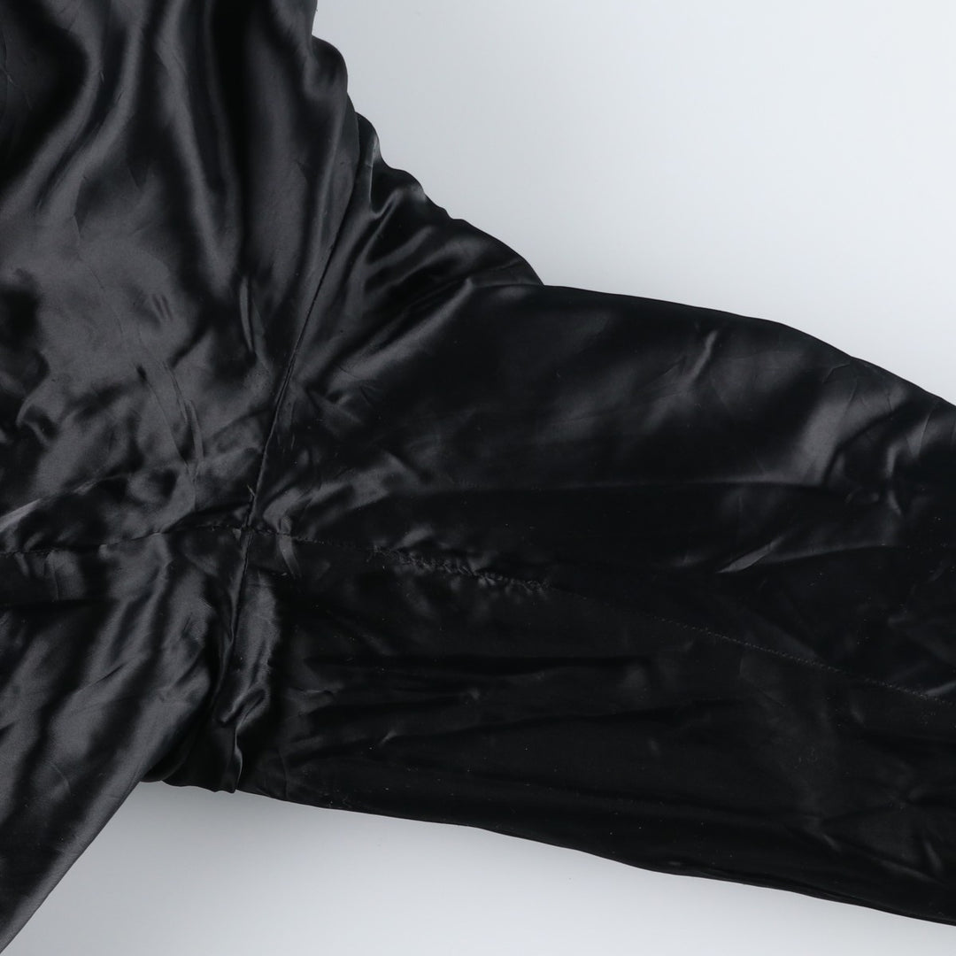 Burberry's padded puffer jacket, women's size L polyamide black type Vintage Second Hand
