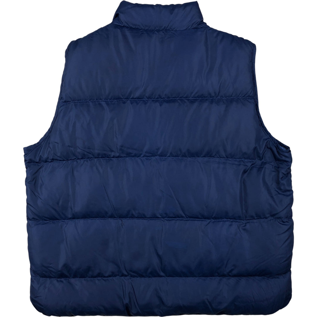 LLBean Reversible Goose Down Vest, Women's, XXL, Vintage polyester blue type Vintage Second Hand