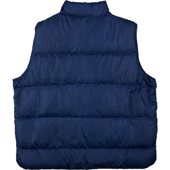 LLBean Reversible Goose Down Vest, Women's, XXL, Vintage polyester blue type Vintage Second Hand