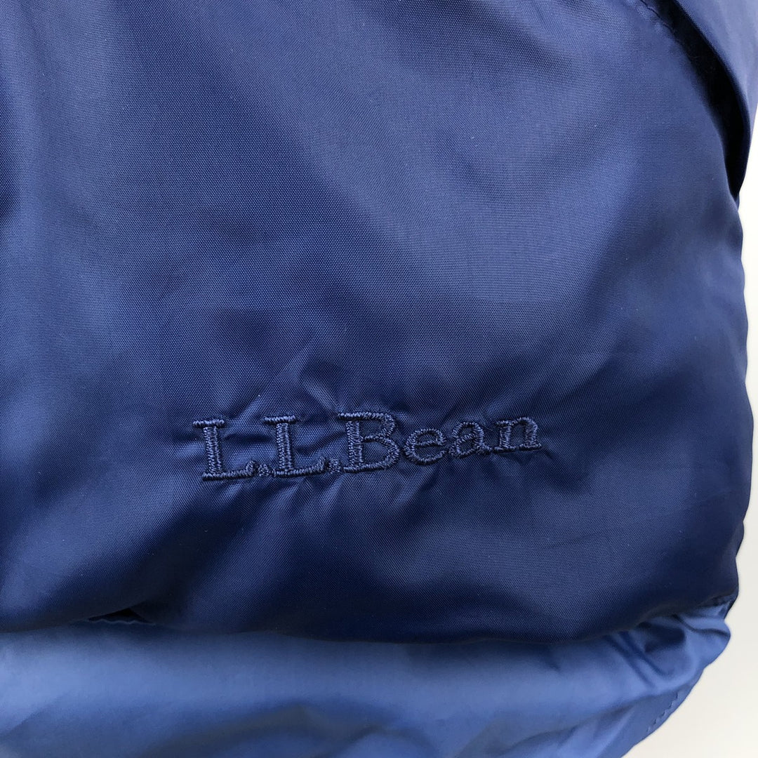 LLBean Reversible Goose Down Vest, Women's, XXL, Vintage polyester blue type Vintage Second Hand