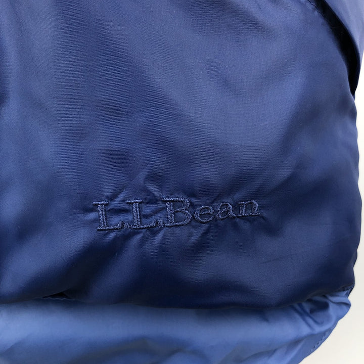 LLBean Reversible Goose Down Vest, Women's, XXL, Vintage polyester blue type Vintage Second Hand