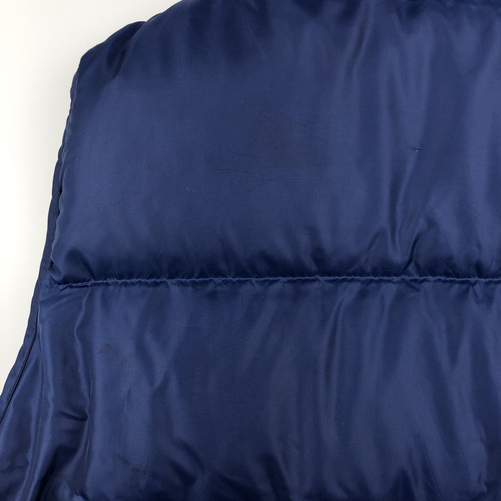 LLBean Reversible Goose Down Vest, Women's, XXL, Vintage polyester blue type Vintage Second Hand