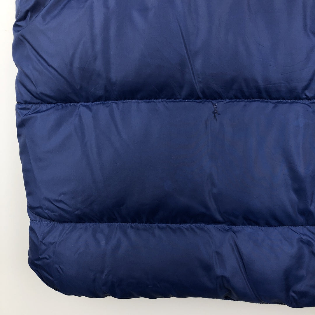 LLBean Reversible Goose Down Vest, Women's, XXL, Vintage polyester blue type Vintage Second Hand