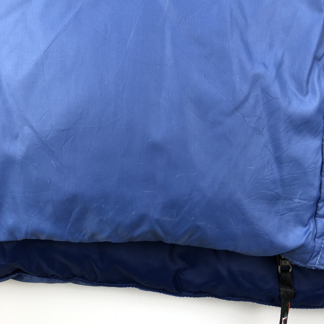 LLBean Reversible Goose Down Vest, Women's, XXL, Vintage polyester blue type Vintage Second Hand