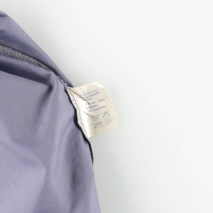 80'S Nike Navy Tag Nylon Jacket Men's M Size Vintage Nylon gray type Vintage Second Hand