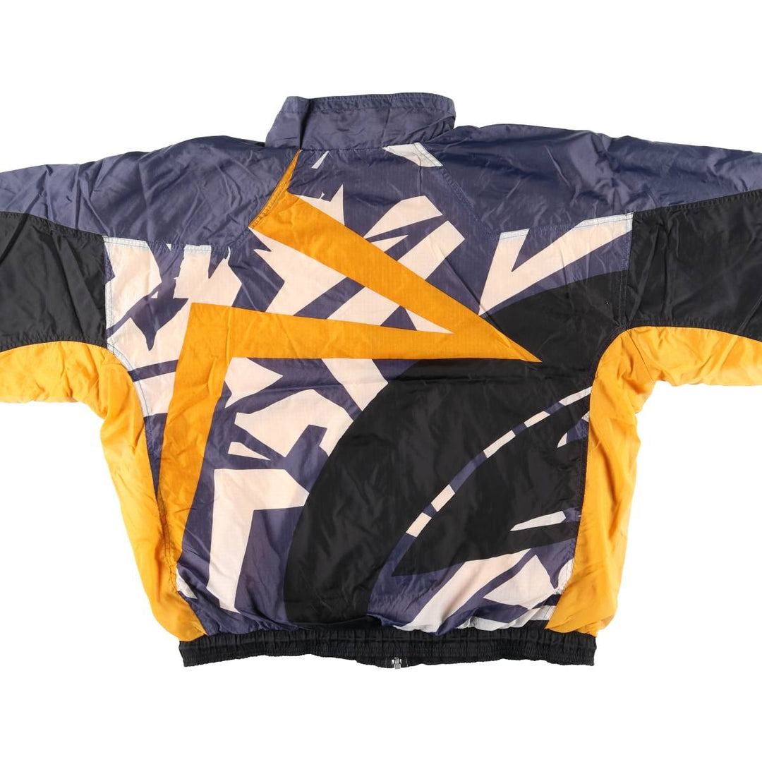 Vintage 90'S Nike silver tag ripstop nylon jacket, men's size XL Nylon black type Vintage Second Hand