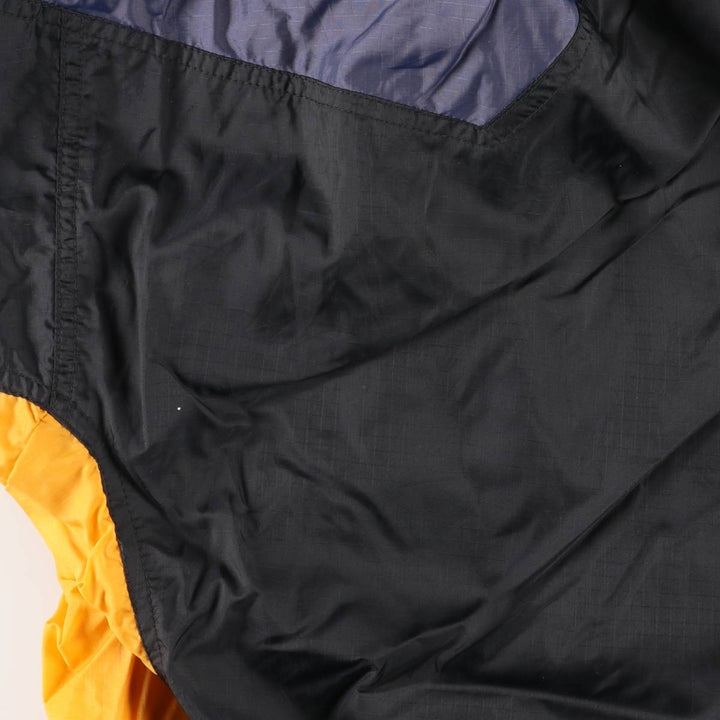 Vintage 90'S Nike silver tag ripstop nylon jacket, men's size XL Nylon black type Vintage Second Hand