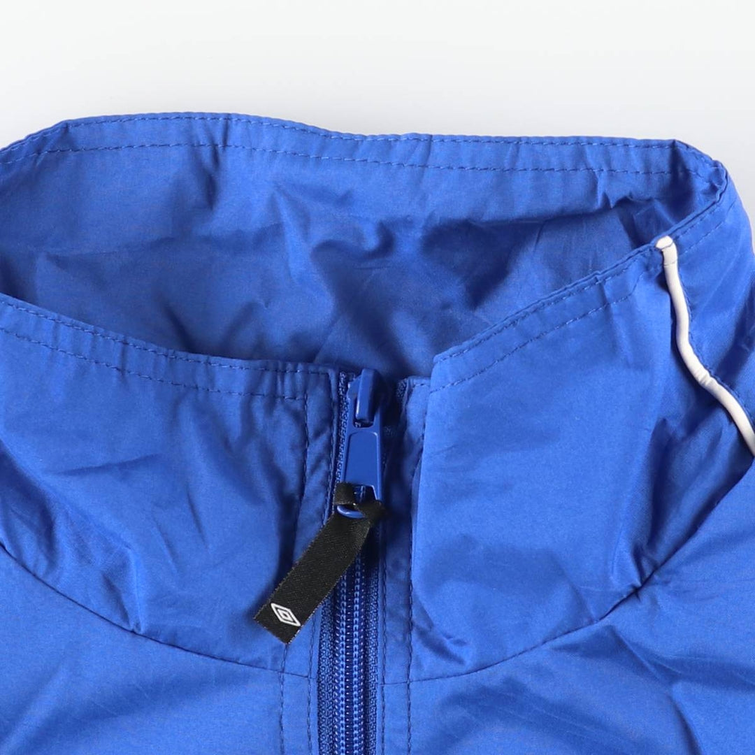 90s-00'S Umbro Windbreaker, Men's Size L polyester blue type Vintage Second Hand