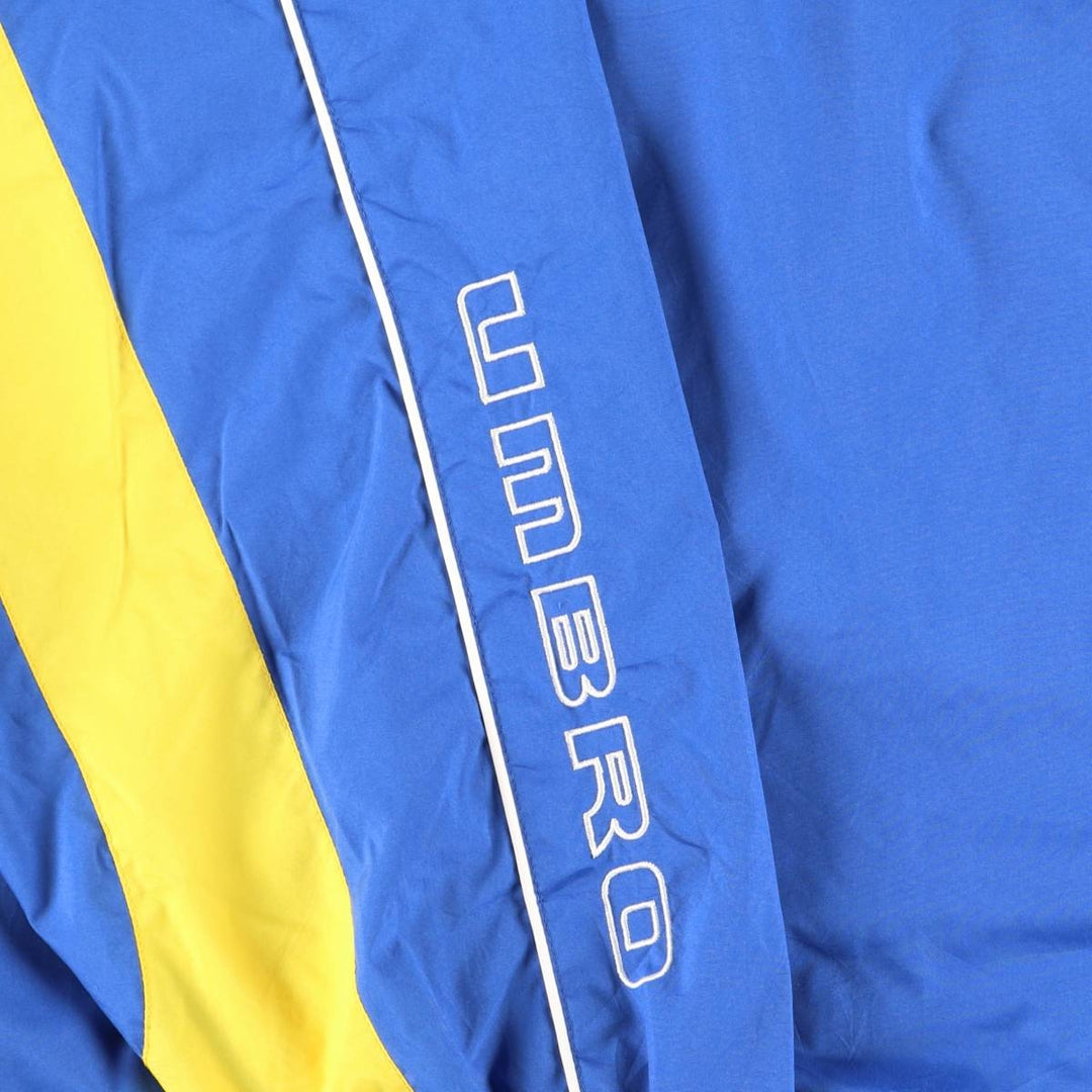 90s-00'S Umbro Windbreaker, Men's Size L polyester blue type Vintage Second Hand