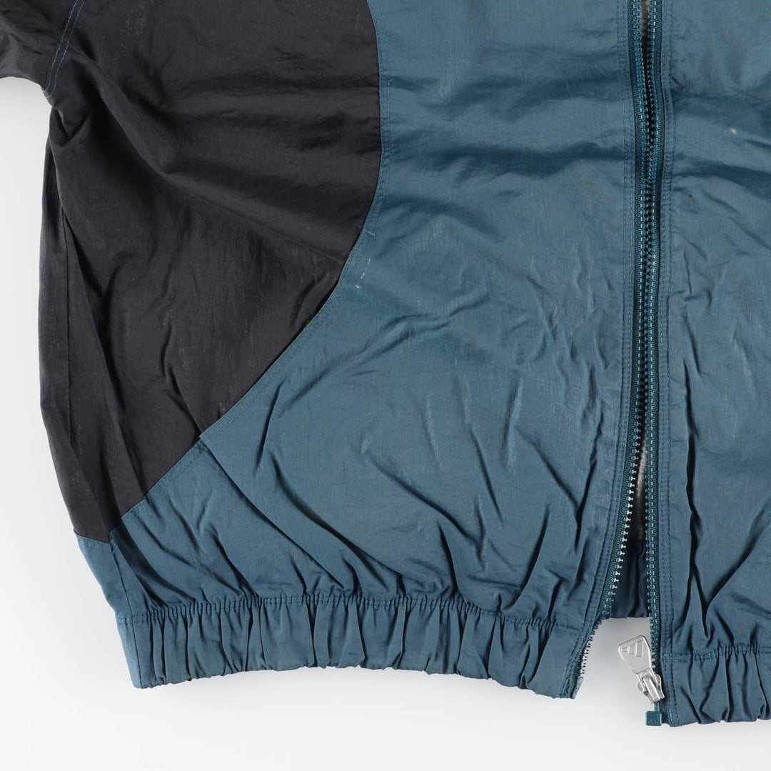 90'S Adidas Windbreaker Men's Size L Vintage unclear turquoise blue Vintage Second Hand