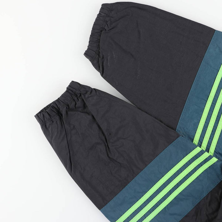 90'S Adidas Windbreaker Men's Size L Vintage unclear turquoise blue Vintage Second Hand