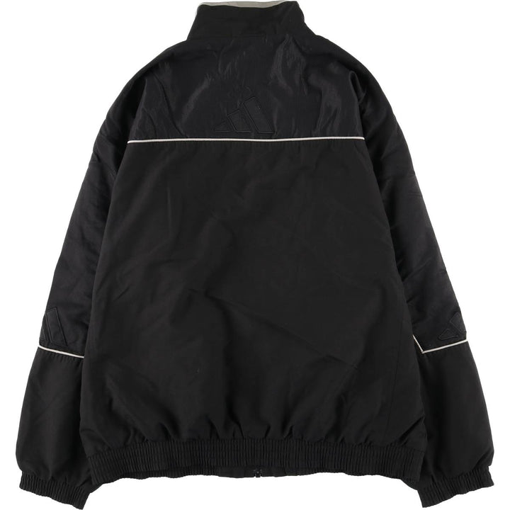 90'S Adidas Windbreaker Men's Size L Vintage polyester black type Vintage Second Hand