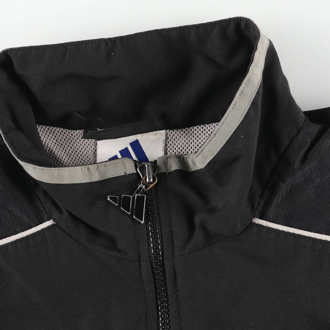 90'S Adidas Windbreaker Men's Size L Vintage polyester black type Vintage Second Hand