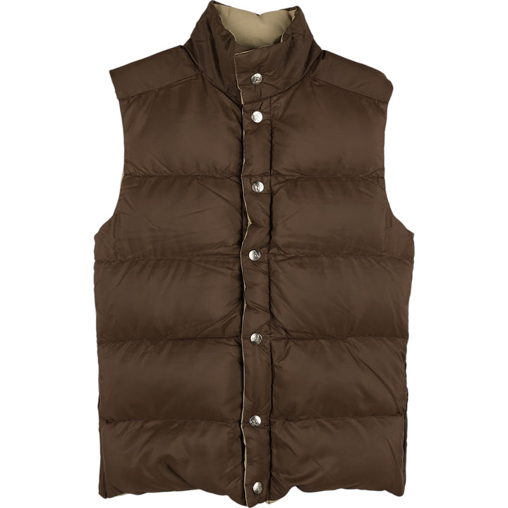 Vintage 1980'S Gerry reversible down vest, made in the USA, size small, women's unclear Beige type Vintage Second Hand