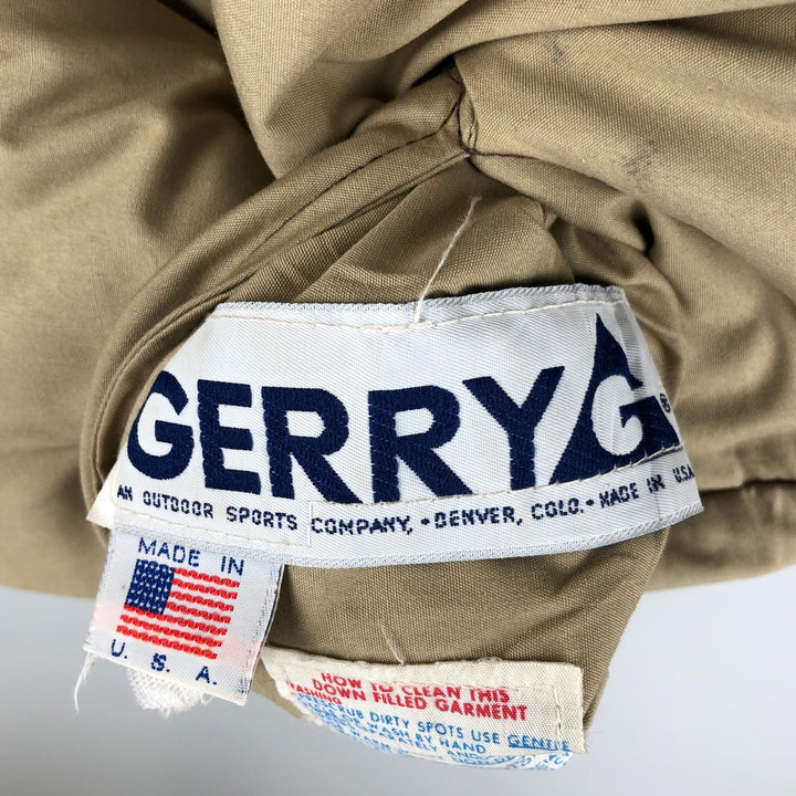 Vintage 1980'S Gerry reversible down vest, made in the USA, size small, women's unclear Beige type Vintage Second Hand