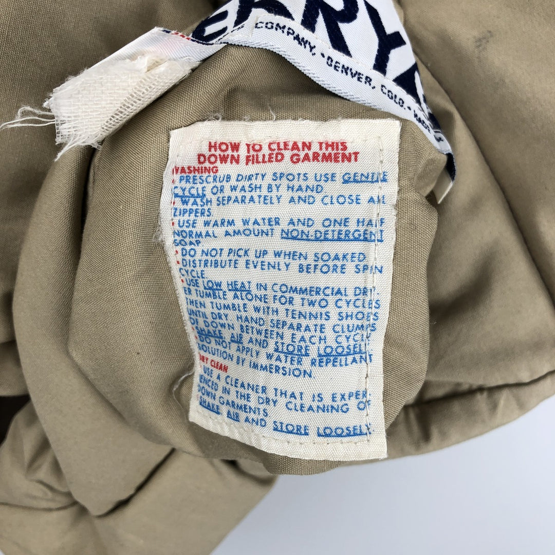 Vintage 1980'S Gerry reversible down vest, made in the USA, size small, women's unclear Beige type Vintage Second Hand