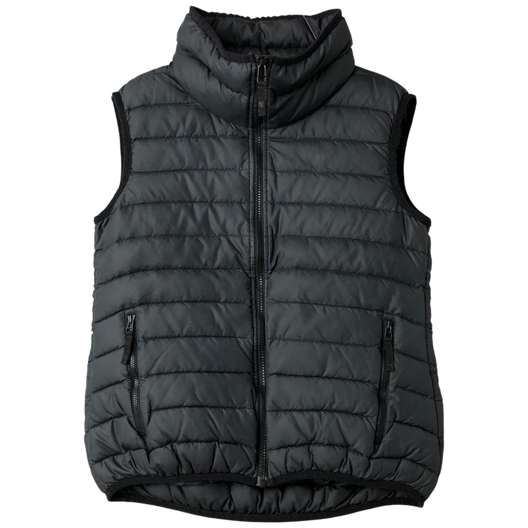 Nike padded down vest, women's size S polyester black type Vintage Second Hand