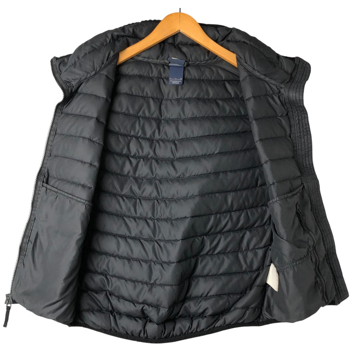 Nike padded down vest, women's size S polyester black type Vintage Second Hand
