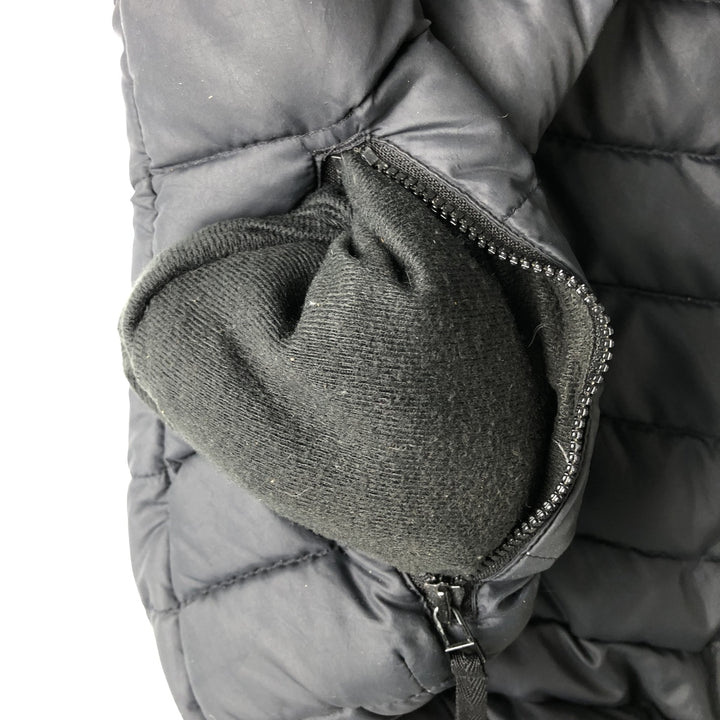 Nike padded down vest, women's size S polyester black type Vintage Second Hand