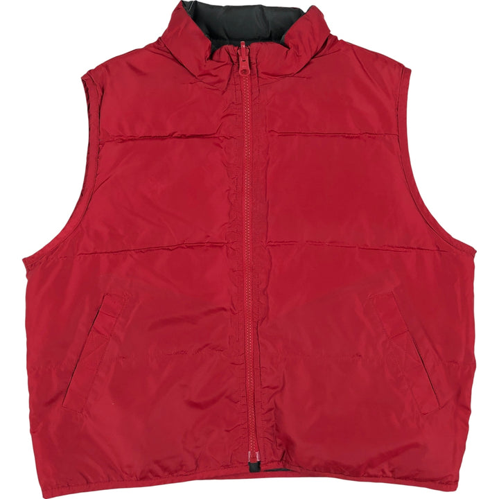 90'S GAP Old Gap Reversible Down Vest, Women's, Size L, Vintage polyester gray type Vintage Second Hand