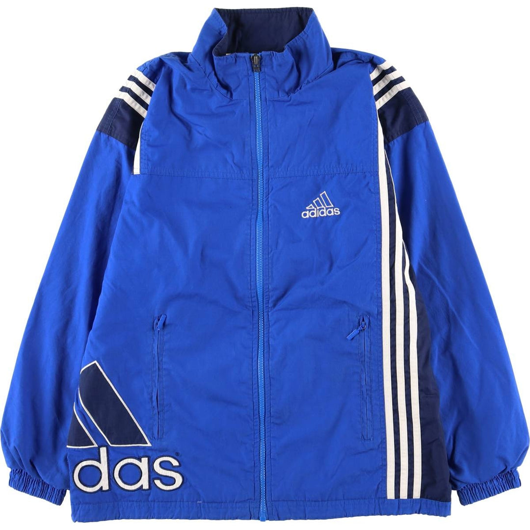 90'S Adidas Windbreaker Men's S Size Vintage polyester blue type Vintage Second Hand