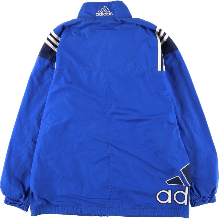 90'S Adidas Windbreaker Men's S Size Vintage polyester blue type Vintage Second Hand