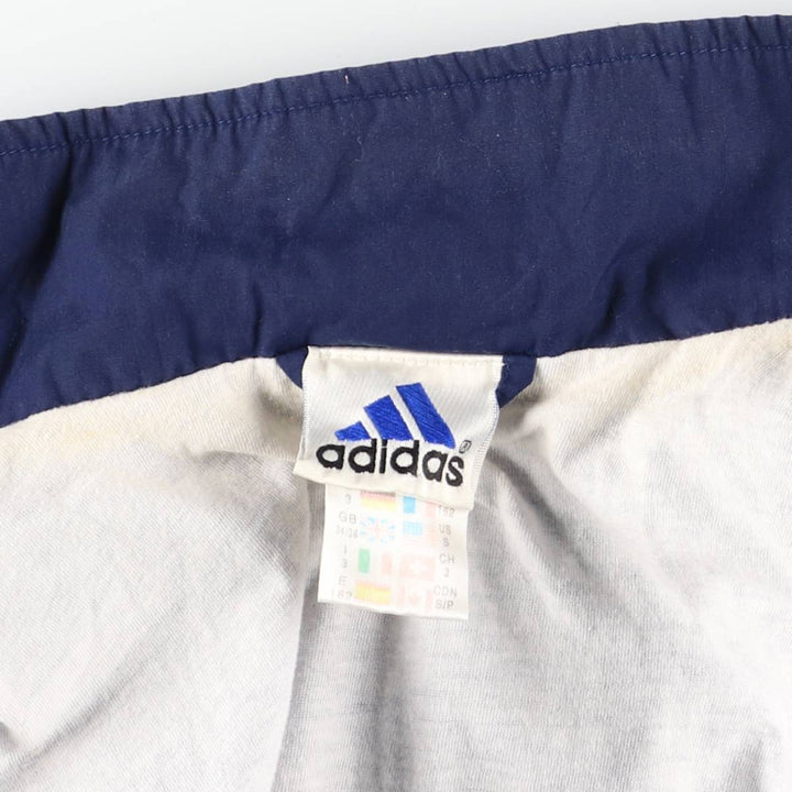 90'S Adidas Windbreaker Men's S Size Vintage polyester blue type Vintage Second Hand