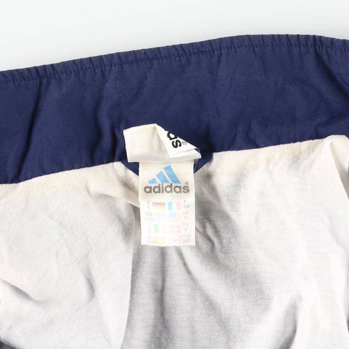 90'S Adidas Windbreaker Men's S Size Vintage polyester blue type Vintage Second Hand